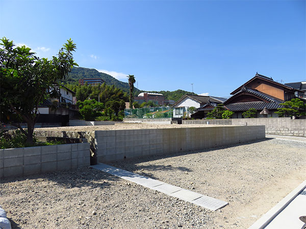 A様の土地（着工前）
