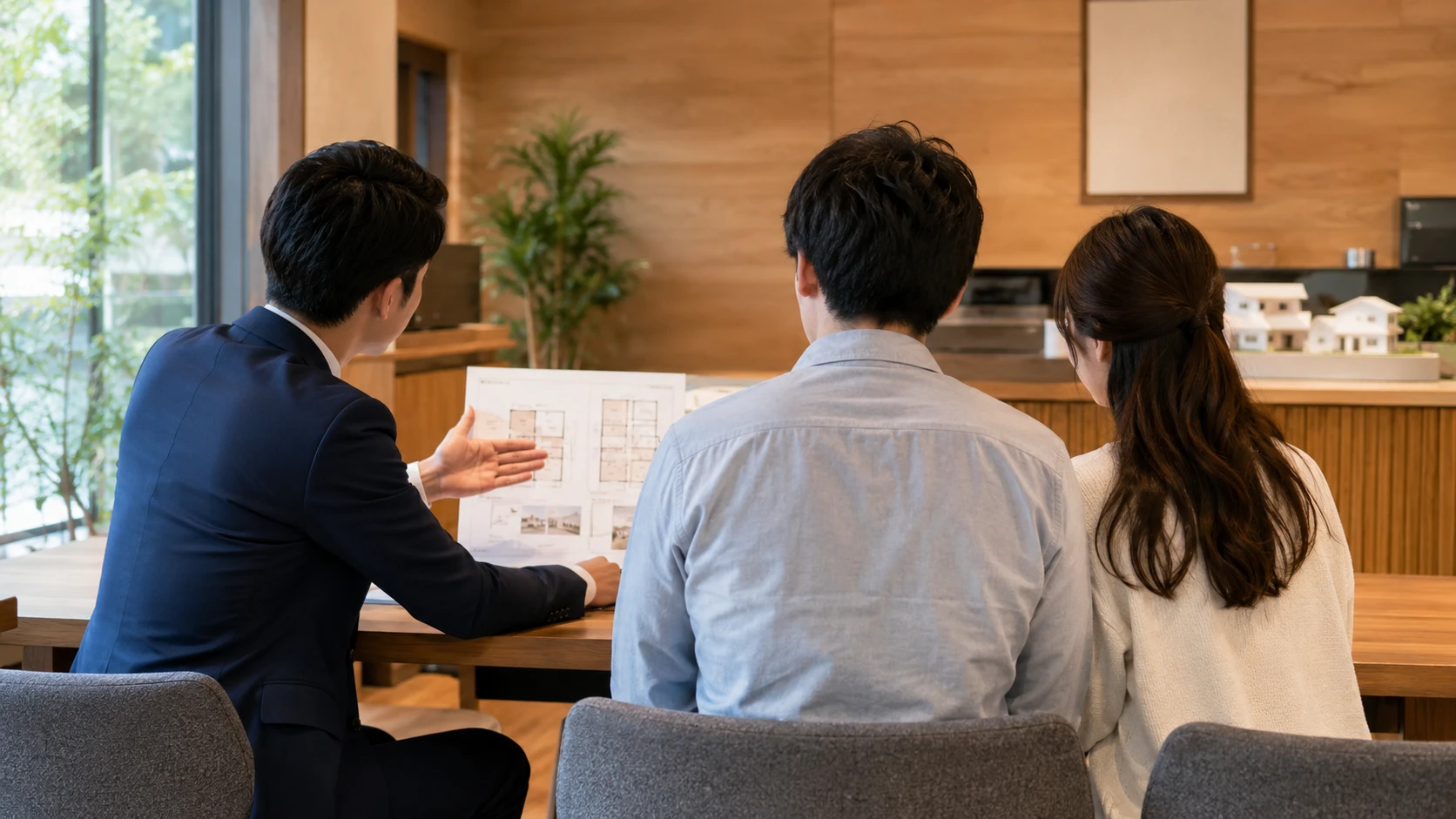 住まいのご相談の様子